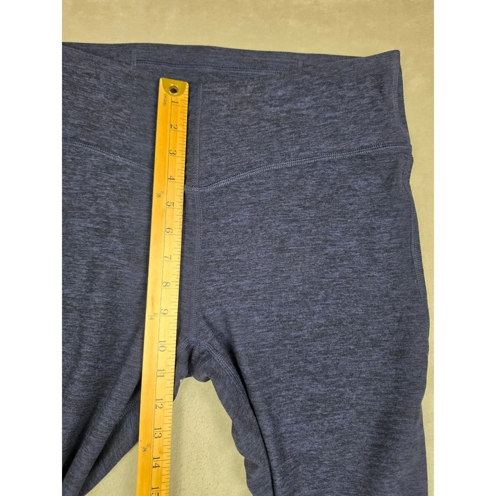 Fabletics Legging Women XL Blue Heather Cozy High-Waisted Flare Pants Yoga